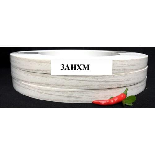 Preglued Veneer Edging PVC Edge Banding for Wood Kitchen Wardrobe Board Edgeband Gray Oak