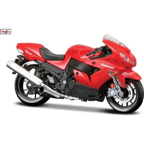 MAISTO 1:18 Kawasaki Ninja ZX 14R Red MOTORCYCLE BIKE DIECAST MODEL TOY NEW IN BOX Free Shipping