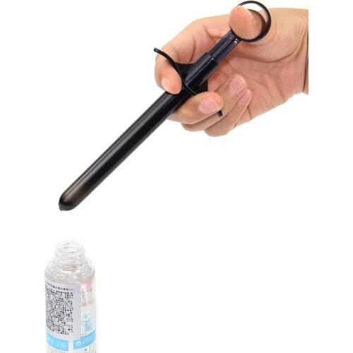 Personal Oil Lubricant Applicator Launcher Syringe Injector Lube Tube Sex Toys For Couples Anal Vagina Clean Tools Enema Inject