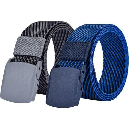 Men Belt 2021 Army Belts Adjustable Belt Men Outdoor Travel Tactical Waist Belt with Resin Buckle Belts For Pants Jeans 120cm