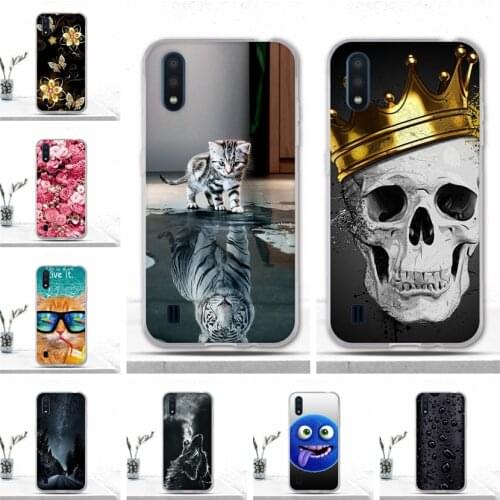 Soft TPU Case For Samsung Galaxy A01 A015F Case Silicone Coque For Samsung A01 Case Cover Funda Capas Bumper Protective Shell