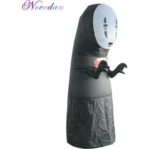 No Face Man Inflatable Costumes Cosplay for Adult Woman Man Halloween Party Performance Club Inflatable Costumes