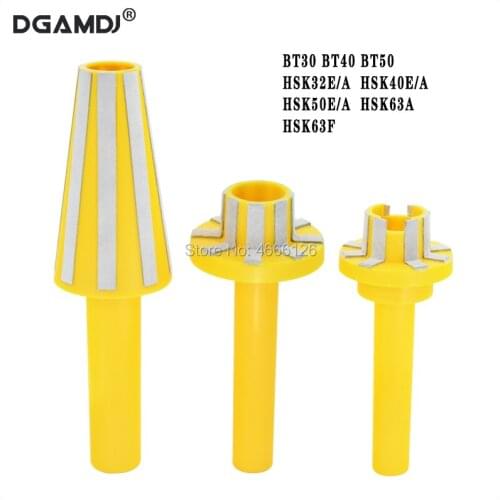 Wiping Cleaner BT30 BT40 BT50 HSK32E 40E 50E 63A 63F Tool Holder Wiper CNC Machining Center Machine Tool Spindle Cleaning Brush