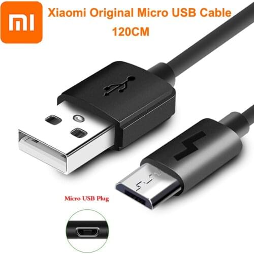 Original Xiaomi 2A Type C Cable 120cm Fast Charging Micro USB Data Cord For Mi 3 3s 4 Max Redmi Note 3 Pro 2A 4X 4A 5 5A Plus 6