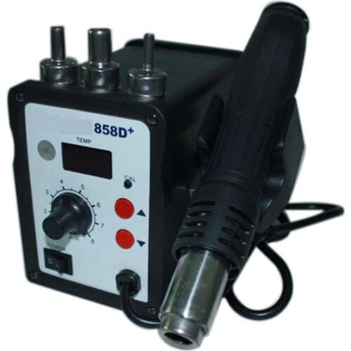 1PCS 858D+ 220V smd rework station Tool Hot Air Gun soldering station