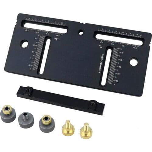 Portable Installation Jig Wardrobe Cabinet Handle Puncher Locator Aluminum Alloy Jig For Household DIY Woodworking Tools