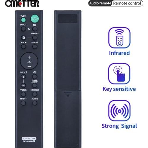 Suitable for Sony RMT-AH100U sound bar with bluetooth sound bar remote control HT-CT180 remote control SA-CT180 SA-WCT180
