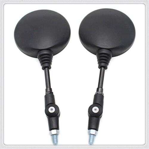 Foldable Motorcycle Rearview Mirror 2pcs Round 10MM Scooter for Ducati GT 1000 M900 M1000 MS4 MS4R MTS1000SDS DS