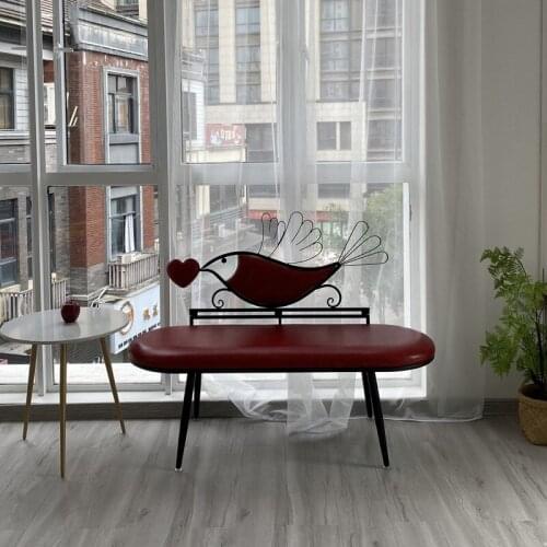 Zq Iron Ins Clothing Store Double Wash-Free Small Sofa American Country Retro Industrial Style