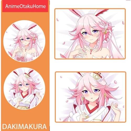 Anime Honkai Impact 3 Yae Sakura Sexy Lovely Girl Throw Pillow Cover Hugging Pillowcase Otaku Bedding Dakimakura Pillow Case