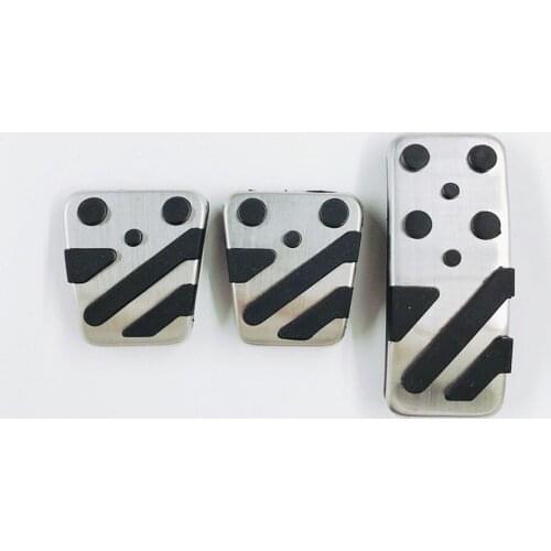 No Drill Gas Brake Pedal Cover For Mitsubishi Outlander Sport Eclipse Cross ASX Lancer RVR Automatic Accelerator Cap Accessories