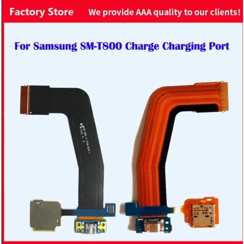 Charge Charging Port Connector Flex Cable With MicroSD Memory Card Holder for Samsung Galaxy Tab S 10.5 SM-T800 T805 3G Version