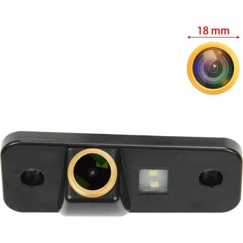 Freezzmi Golden HD Car Rear View Reverse Backup Camera Original Hole for Hyundai Azera/ Santa FE IX45/ Grandeur/ IX25 2009-201