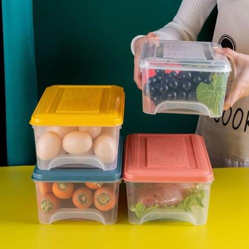 Refrigerator Storage Box Fridge Organizer Kitchen Organizer Food Storage Containers Miscellaneous Grain Plastic Boxes