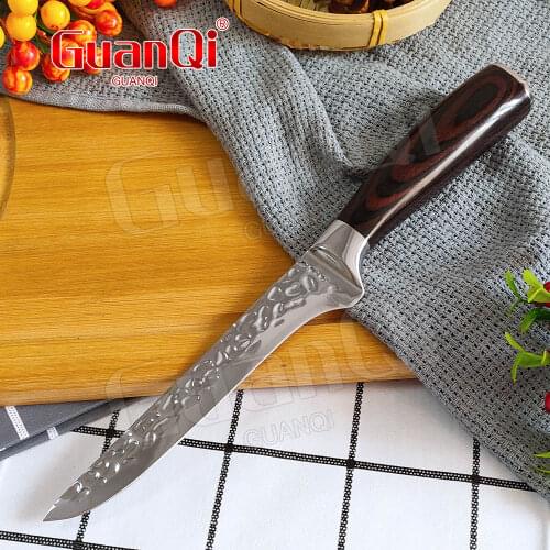 Forging Boning Kitchen Knife Stainless Steel Fishing Knife Butcher Boning Knife Boning and Meat Cutting Special Slaughter Knife