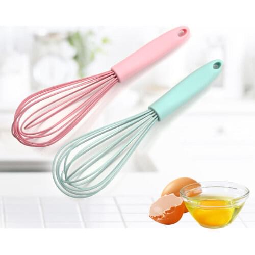 Kitchen Tool 10-inch Silicone Egg Beater Multifunctional Stirring Rod Manual Egg Beater Household Kitchen Baking Tools