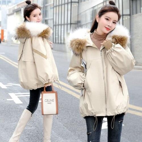 New Womens Wear Ins Loose Style Overcomes The Trend Of Cotton Padded Jacket
