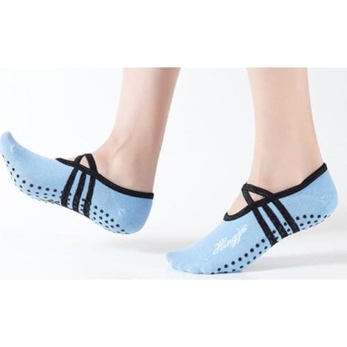 New Round Toe Open Back Yoga Socks Non-Slip Socks Invisible Socks Open Toe Socks Dance Supplies Fitness Necessity