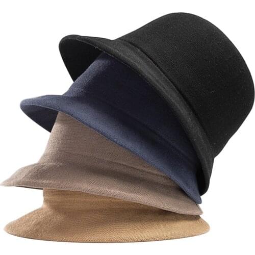 King Wheat 2021 Summer New Foldable Casual Women Bucket Hats Men Outdoor Fisherman Hat Beach Dome Travel Fashion Sun Cap