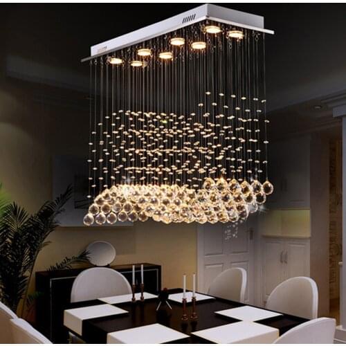 K9 led Crystal Chandeliers Light Fixture Modern Lamp for Living Room Bedroom Hotel Hallway Indoor Decoration Stair Ceiling Lamp