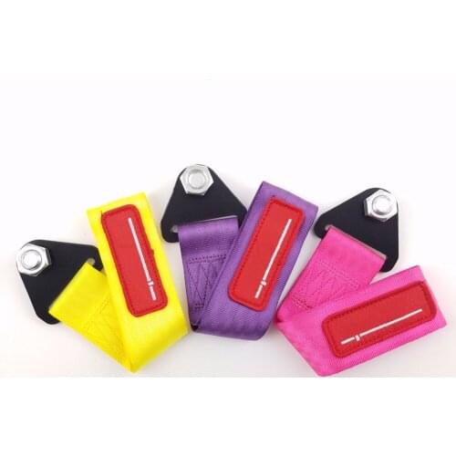 Universal Tuning Car Tow Straps Towing Ropes Tow Hook