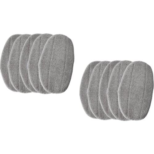 10 Pcs Steam Mop Cloth Pads for Leifheit CleanTenso Steam Mop, Cleaning Rags,Replacement Mopping Cloth Pads Cover Parts