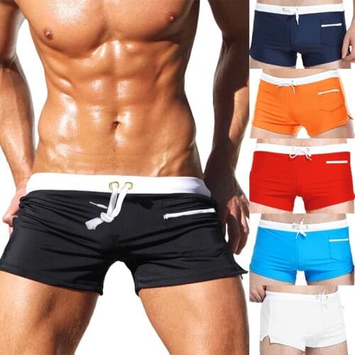 2021 Summer Swimwear Men Swimsuit Maillot De Bain Boy Swim Suits Boxer Shorts Swim Trunks Swimming Surf Banadores mayo sungas