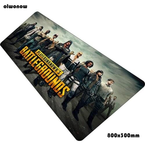 Playerunknowns battlegrounds mousepad 800x300x3mm Computer mouse mat gamer gamepad gamer gaming mousemat pad office padmou