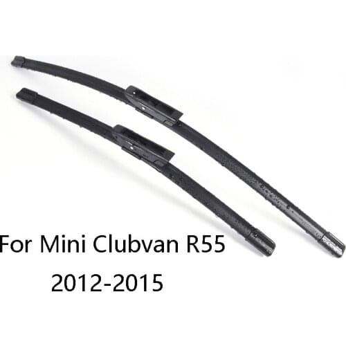 Car Windshield Wiper Blades For Mini Clubvan R55 from 2012 2013 2014 2015 Car Windscreen wiper Rubber