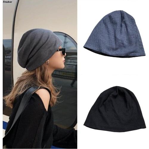2021 HOT Multi-Function Set Head Caps Thin Face Cap Knitted Cap Wash Cotton Hats English Letters Maternal Confined Hats