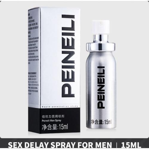 New Powerful PEINEILI Male Sex Delay Spray Men Delay 60 Minutes Long Enhance Erection Anti Premature Ejaculation Sex Products