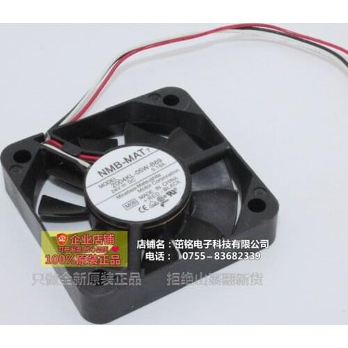 Original For NMB 2004KL-05W-B69 5010 50*50*10mm slim DC 24V 0.18A 5CM Ball bearing server converter cooling fan