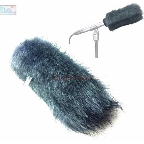 Professional Outdoor Furry Cover Windscreen Windshield Muff for Audio Technica AT879 AT 879 Microphone Deadcat Wind Shield