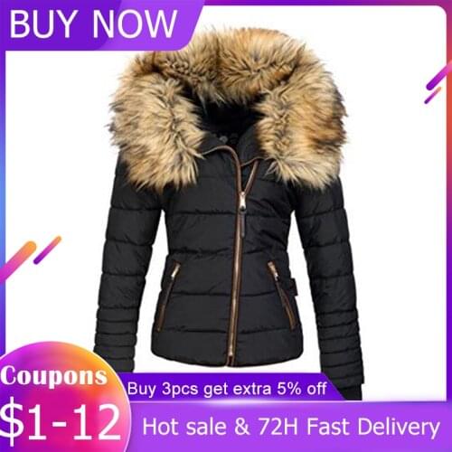 Rosetic Women's Down Jackets With Fur