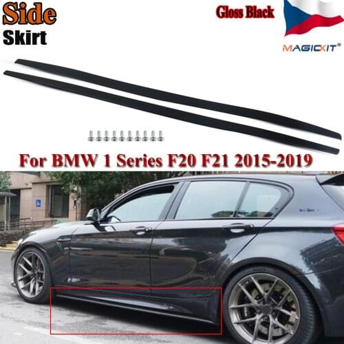 MagicKit M PERFORMANCE SIDE SKIRT EXTENSION BLADE DIFFUSER PAIR FOR BMW 1 SERIES F20 F21