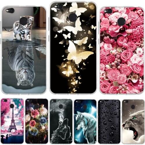 Back Cover For Xiaomi Redmi 4X 4A Note 4X 4 Pro 4 Prime Case Silicone TPU Phone Cases For redmi 4a 4x 4pro note 4x Case Cover