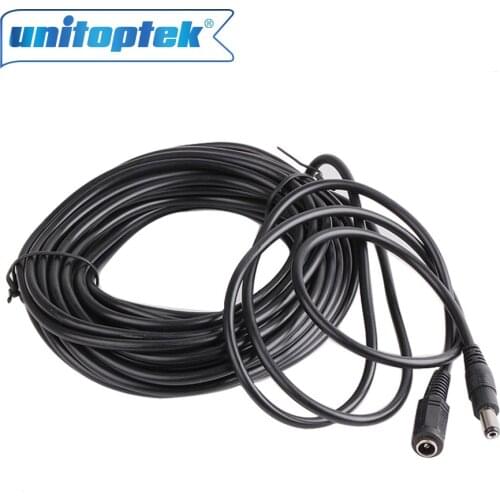 5.5x2.1mm / 5.5*2.1 22AWG DC Power Supply Plug Extension Cable Female To Male Cord 10 Meter For CCTV Security Camera
