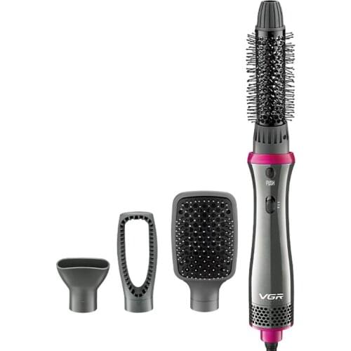 5 in 1 Hair Dryer Brush Volumizer Professional Hair Straightener Brush Negative lonic Electric Hot Air Brush Blow Dryer Styler