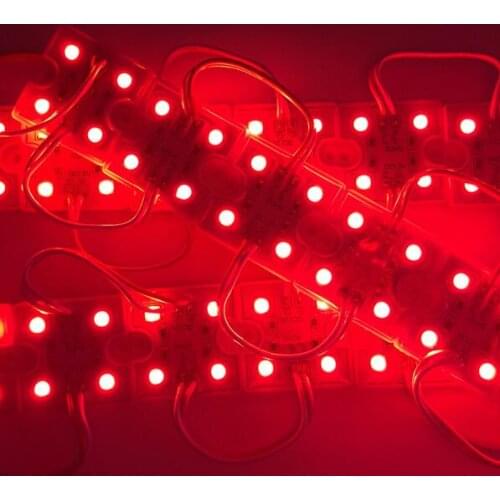 5050 RGB LED module waterproof LED pixel module light for sign and channel letters SMD5050 DC12V 4 led PC crust free shipping