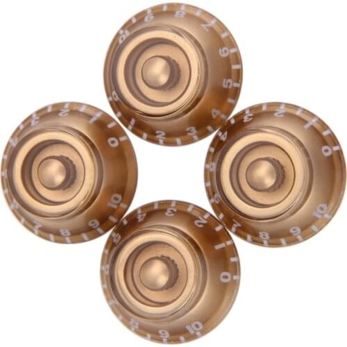 Acrylic Potentiometer Knobs LP SG Guitar Volume Tone Speed Control Knobs for Music Lovers Playing Accessories