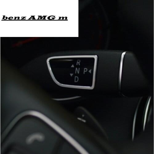 Car styling Wiper Shift lever Cruise frame covers frame stickers for Mercedes Benz E Class W212 W213 auto Interior Accessories