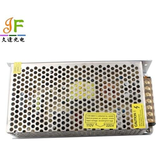 Fast ship 10pcs 12V 10A 120W Universal Regulated Switching LED Power Supply Transformer for 5050 3528 Led strip Light modules