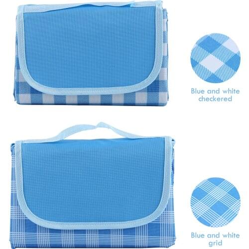 Camping mat waterproof beach blanket outdoor portable picnic mat mattress outdoor camping picnic mat blanket lawn game durable