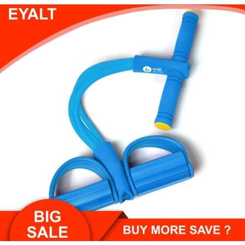 Multi-functional Adjustable Push-pull Rope 4-strand Sit-up Tensioner Fitness Legs Good Quality