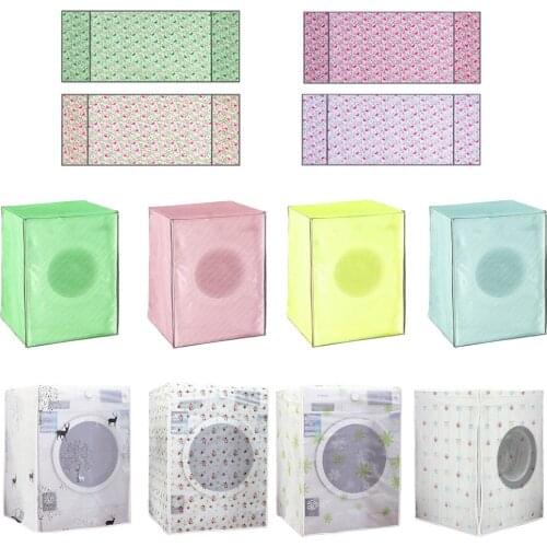 Fashion 1PC drum Washing Machine Dust Dirt Proof Cover Laundry Dryer Jacket Home Waterproof Sunscreen Organizer Accessories