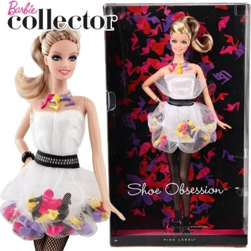 Barbie Doll Shoe Oksession Fashionista Barbie Toy Limited Collection Version Of W3378