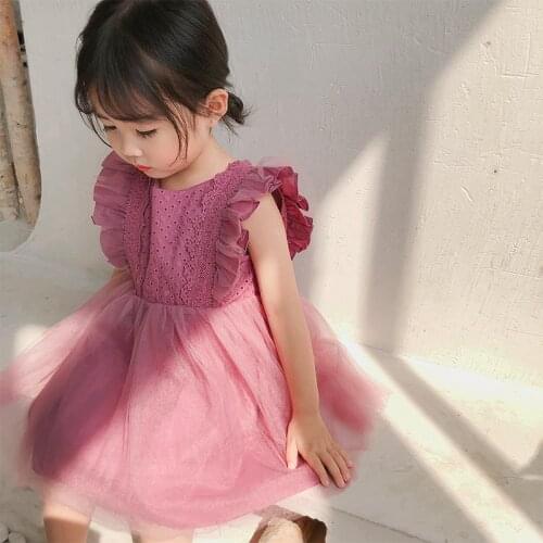 Baby Girls Dress Spring Summer Baby Dress For Girls Princess Sleeveless Tutu Toddler Infant 1st Birthday Party Dresses Backless