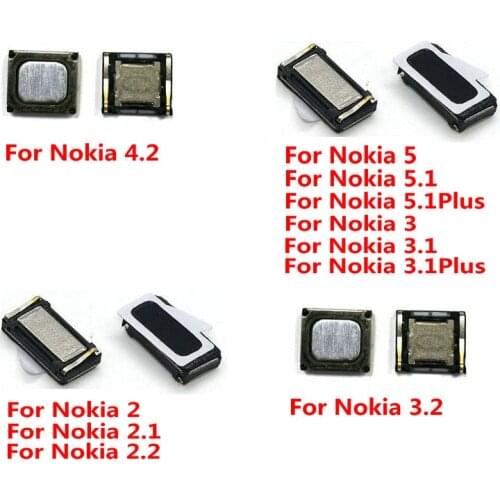New Built-in Earphone Earpiece Top Ear Speaker Replacement For Nokia 5 3 2 5.1 3.1 Plus 2.2 3.2 4.2