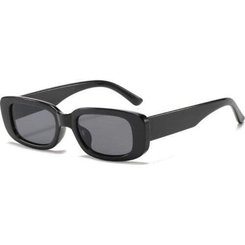 Retro style oval frame sunglasses, trendy men women sunglasses, stylish small frame all-match glasses UV400