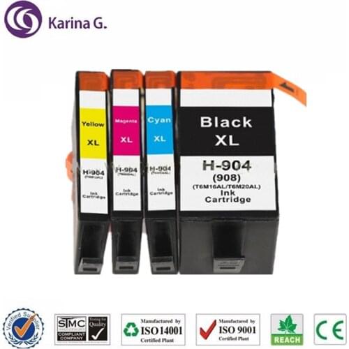 Compatible ink cartridge for HP904 HP 904 suit for HP OfficeJet Pro 6960 Pro 6970 Impressora printer